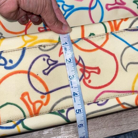 DOONEY & BOURKE BELLA SHOPPER ROYAL BLUE TOTE 17w x 13h x 4.5” XLARGE PURSE - Picture 15 of 16